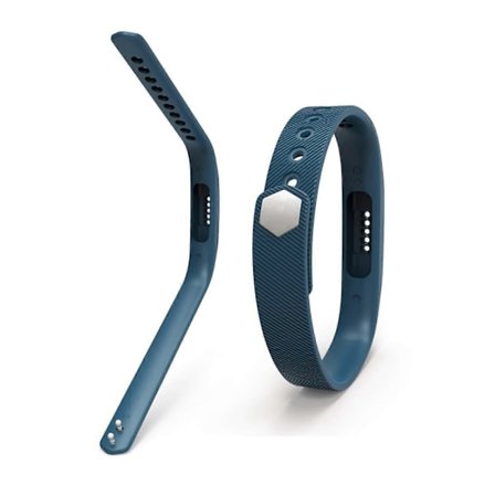Kompatibel med Fitbit Flex 2 Armband, Ersättningsarmband Kompatibelt med Fitbit Flex 2 - Perfekt Mörkblå S_MGF