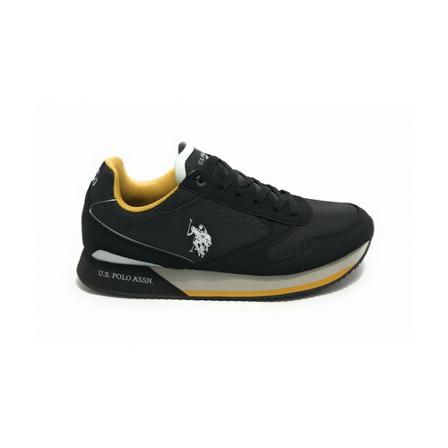 U.s. Polo Assn. Sneakers , Zwart , Heren , Maat: 45 EU