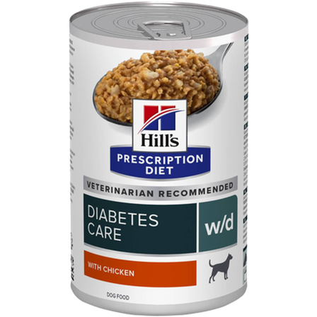Hill's Prescription Diet Dog - w/d Diabetes Care 370 g x 12 - Hund - Hundefôr & hundemat - Veterinærfôr for hund - ZOO.no