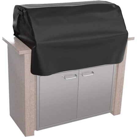 Grilldeksel 32-37 tommer, øygrill, innebygd grilltoppdeksel, tungt, vanntett, gassgrilldeksel