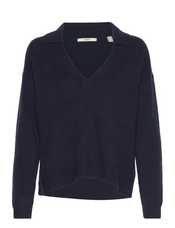 Sweaters Pulllover Marinblå Esprit Casual