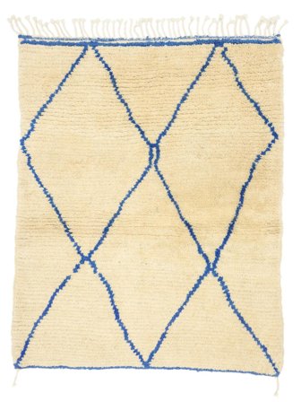 Hand Knotted Berber Moroccan - Mid Atlas 108X132