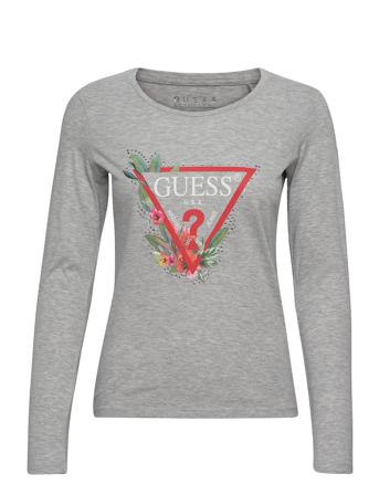 Ls Cn Nelli Tee Grey GUESS Jeans