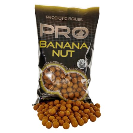 Starbaits Pro Banana Nut Boilies 800g - 20mm