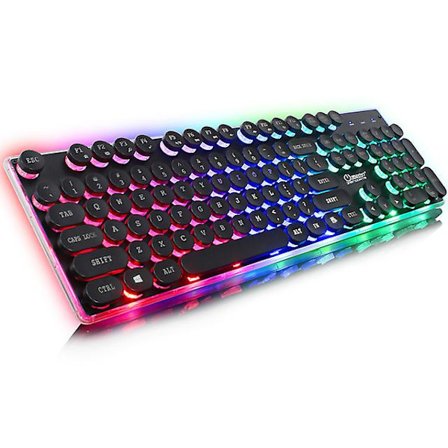 Tangentbord, gaming LED-bakgrundsbelyst tangentbord