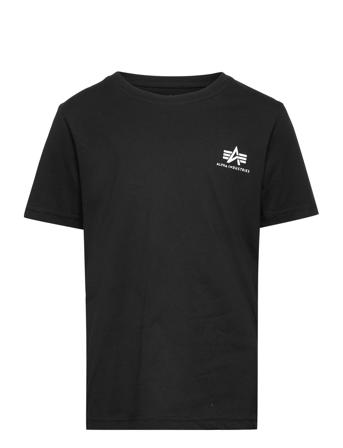 Basic T Small Logo Kids/Teens Black Alpha Industries