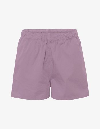 Women Organic Twill Shorts - Pearly Purple - L