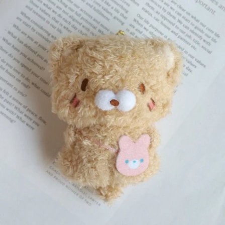 Plysj dokkeveske anheng KATT KATT katt[XJ]