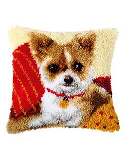 Knüpfkissen Chihuahua - Vervaco