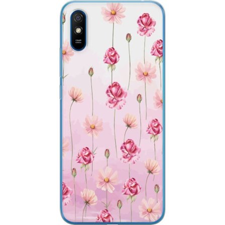 Kompatibel Mobilcover til Xiaomi Redmi 9A Rose Petal Whisper
