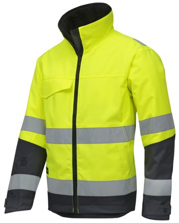 Snickers Workwear 1138 Talvitakki huomiotakki, keltainen Huomioväri, Keltainen, Vaatteet