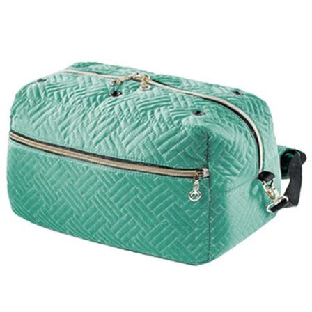 Garnopbevaringsorganisator, strikke crossbody taske rejse hækletaske garnopbevaringstaske til hækletilbehør