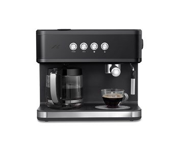 Loeffen-LFEM6000-2-i-1-kaffemaskin for både espresso og brygget kaffe-Beverage machine-Espressomaskiner