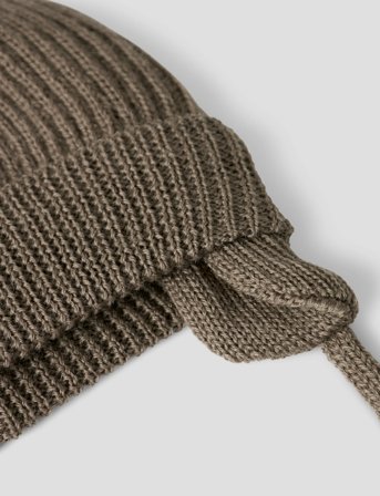 Lil'Atelier Nbnnanson Knit Hat Lil - Brown - 45-47