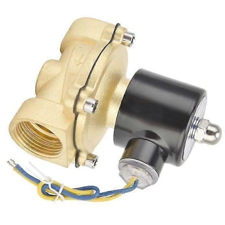 Solenoidiventtiili 2w250-25 Normaalisti Solenoidiventtiili Messinki Suoraan Toimiva Kalvon Ohjauslaite