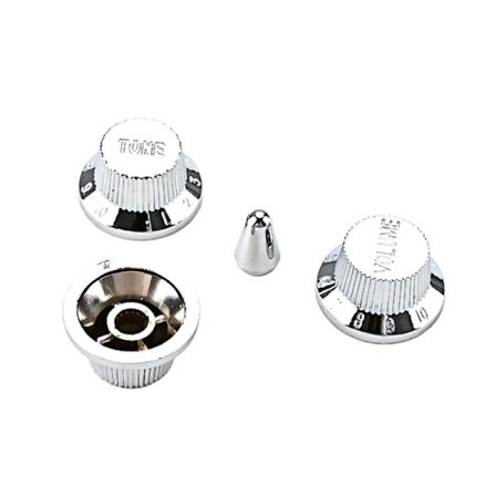 3 st Elektrisk Gitarr Topphatt Rattar Hastighet Volym Ton AMP Effekt Pedal Kontrollrattar Gitarr Potentiometer Kontrollrattar