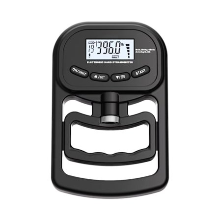 Gripstyrketestare, 396lbs/180kg Digital Hand Dynamometer Gripstyrkemätare Usb Lcd-skärm Hand