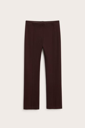 Kappahl | Spodnie trykotowe | Czerwone wino