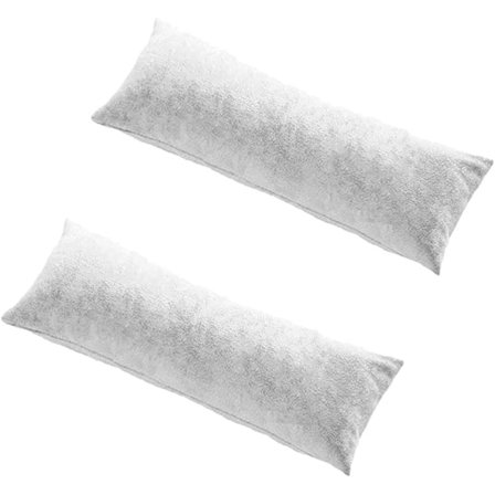 Långt klockkudde - Grå (2 stycken)