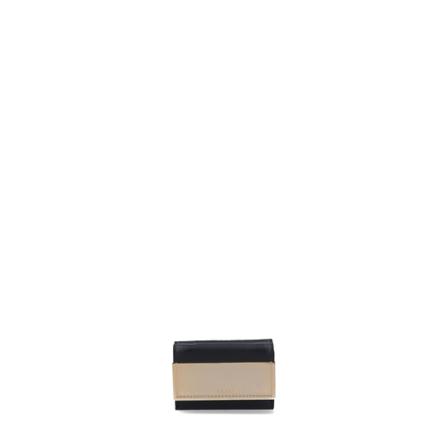 Sacai, Wallets & Cardholders Czarny, Kobieta, Rozmiar: ONE Size