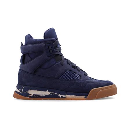 Maison Margiela High-Top Sneakers , Blauw , Heren , Maat: 44 EU