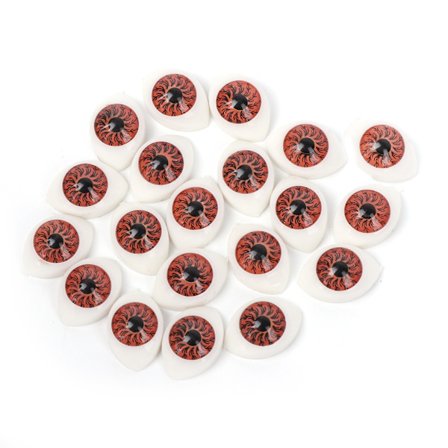 20 stk plastik til dukkesikkerhedsøjne til dyrelegetøjsdukkefremstilling DIY Craft Access