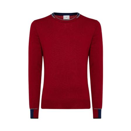 Peuterey, Round-neck Knitwear Rood, Heren, Maat:L
