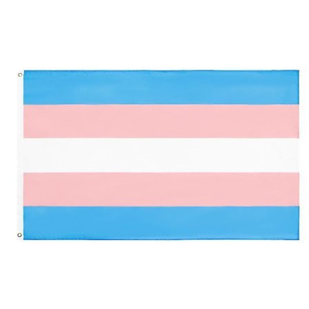 Transgender Pride Flag 3x5 Fts Lgbt Trans Rainbow Banner