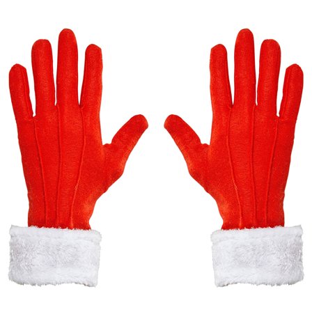 Røde Julemand Handsker