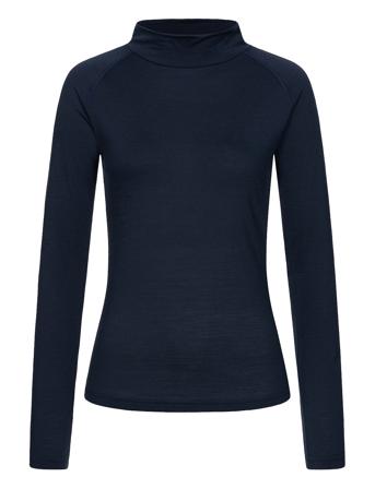 W Base Turtle Neck 175 Base Layer Tops Marineblå Super.natural*Betinget Tilbud