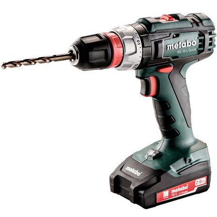 Metabo BS 18 L Quick Porakone-ruuvinväännin sis. akun ja laturin, Koneet