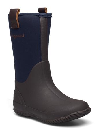 Bisgaard Neo Thermo Shoes Rubberboots High Rubberboots Lined Rubberboots Svart Bisgaard