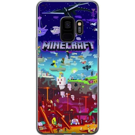 Yhteensopiva Puhelinkuori Samsung Samsung Galaxy S9 Minecraft