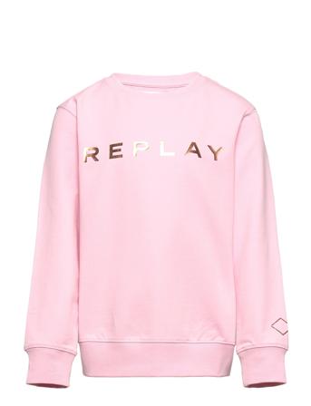 Jumper Svetari Collegepaita Vaaleanpunainen Replay