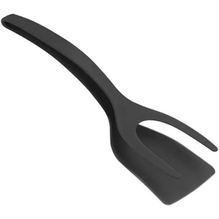 2 stk. nylonspatel til æg 2 i 1 Greb og spatel Køkkenredskaber Madlavningsværktøj til hjem, restaurant, hotel