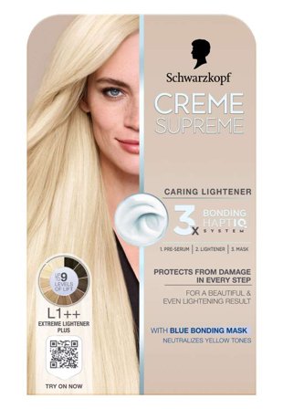 Schwarzkopf Creme Supreme Hårfärg Dam Gul 1 ST