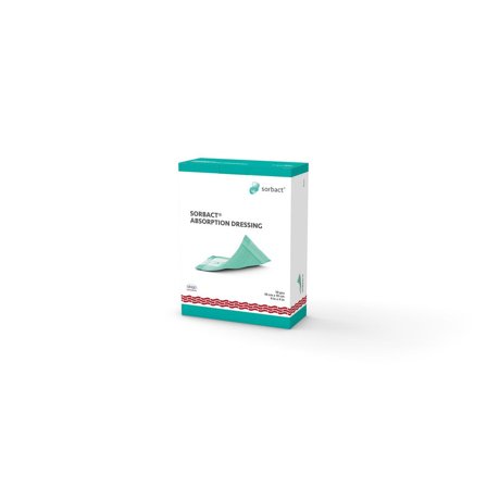 SORBACT Sorbact Absorption Dressing 10x10cm 10/fp - Lyreco - Sjukvård och omsorg - Förband och fixering - Antimikrobiella förband