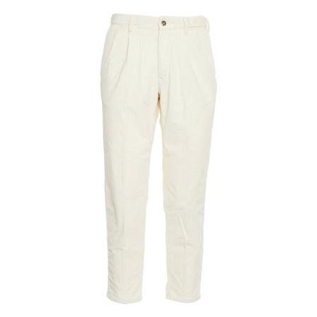 Incotex, Trousers Biały, Mężczyzna, Rozmiar: L