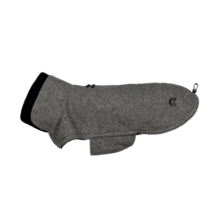 Cloud7 Brooklyn Winter Coat Tweed size 6 Black