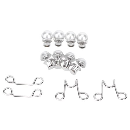 Justerbar talje spænde aftagelig justerbar talje knap knapper forlænger sæt til jean nederdele bukser kraver hvid