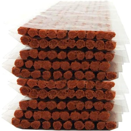 Slangefri Dekk Reparasjonsbånd Punktursett Tau Plugg Gummi Verktøy Bil