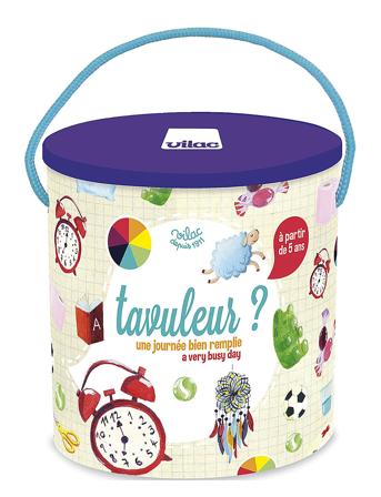 Keleuretil - I Learn To Count The Hours Toys Puzzles And Games Games Board Games Multi/patterned Vilac