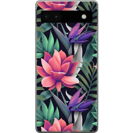 Yhteensopiva Puhelinkuori Google Google Pixel 6a Kukat