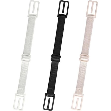 Set med 3 BH-bandshållare för kvinnor, halkfria justerbara BH-clips bak, halkfria elastiska BH-bandshållare för löpning, klättring, sport-XF5-