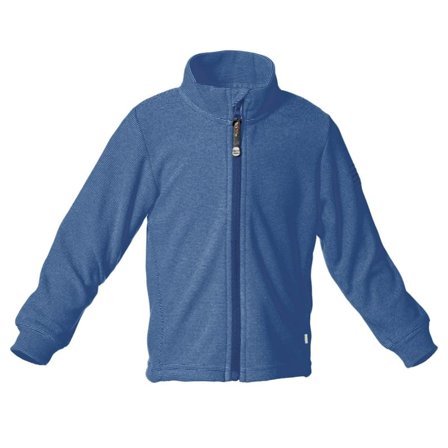 Isbjörn of Sweden Lynx Fleece Jacket Kids Children long-sleeved sweaters Blue 122/128