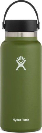 HydroFlask 950ml Wide Mouth Olivengrønn