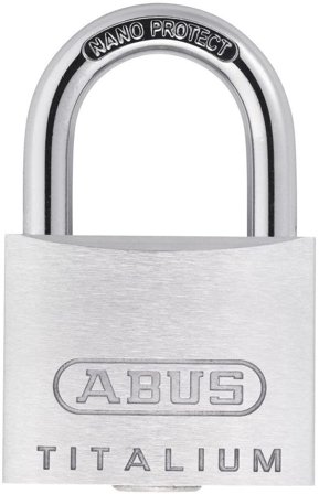 ABUS 64TI/60 Hængelås 60 mm, titalium, Dør- & vinduesbeslag