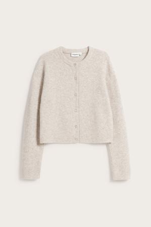 Kappahl | Finstrikket cardigan | Lys beige