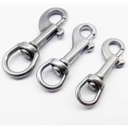 316 rustfritt stål roterende enkelt hode krok / hundekjede di