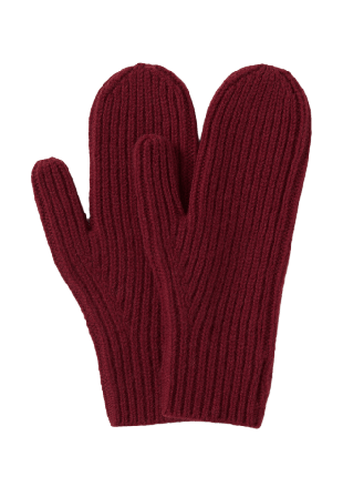 Carin Wester Tumvantar i ull EDITH Vantar & handskar Röd ONESIZE